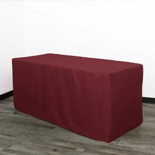Vista 40 de Mantel rectangular de poliéster ajustable de 4 x 24 pulgadas, color negro, funda de mesa de boda prémium