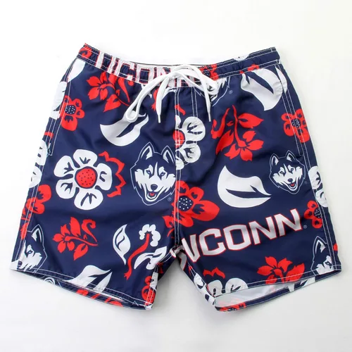 Vista 53 de Wes and Willy NCAA Traje de baño floral para hombre