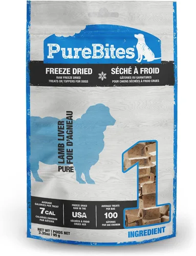 Vista 8 de Purebites Cordero para perros, 1.58 onzas / 1.59 oz - tamaño de entrada