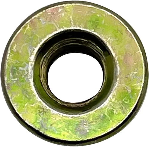 Vista 5 de Tuerca universal para cuchilla de rosca izquierda M10 x 1.25 para recortadora de cuerdas, paquete de 4 4 replacement blade nuts for compatible