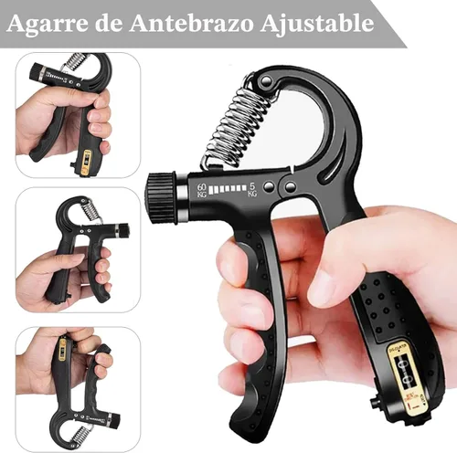 Vista 6 de Entrenadores de agarre, incluyendo fortalecedores de antebrazo, entrenadores de dedos, agarres de conteo mecánico, pelotas de agarre, agarradores