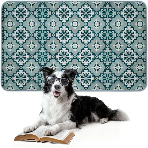 Vista 36 de FXW Almohadillas lavables para orina para perros, almohadillas para cachorros con súper absorbentes, diseñadas específicamente para jaulas de 24