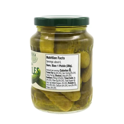 Vista 6 de Mama Fresca Baby Dill Pickles - Tarro de 12 onzas líquidas (paquete de 6)