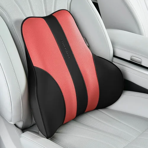 Vista 24 de Coverado Almohada ergonómica para reposacabezas de automóvil, almohada ergonómica de espuma viscoelástica para el cuello del auto para asiento