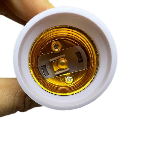 Vista 4 de Extensor de Enchufe E26 - Base Media Estándar, Adaptador de Enchufe de Extensión de 6.5 cm, Extensión de Enchufe de Bombilla, Adaptador de Soporte