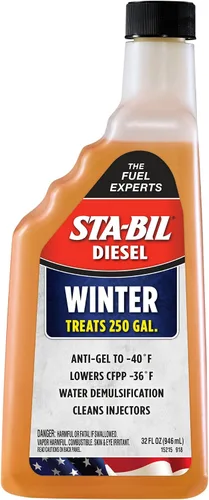 Vista 15 de STA-BIL Diesel Winter Anti-Gel - Evita la gelificación de combustible hasta -40 grados Fahrenheit - Limpia los inyectores - Trata 250 galones