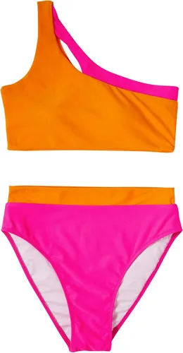 Vista 82 de MOOSLOVER Traje de baño de dos piezas con corte alto y cintura alta para mujer