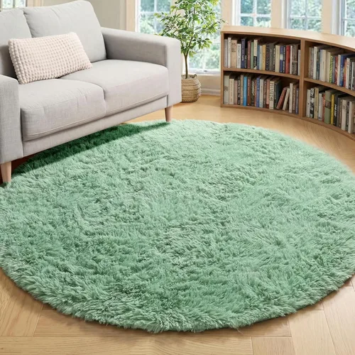 Vista 60 de ONASAR - Alfombra de pasillo negra de 2 x 6 pies, esponjosa, lavable, ultrasuave, afelpada, peluda, tapete para bebés, dormitorio de niños, armario