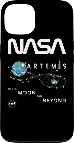 Vista 7 de NASA Artemis Mission Exploration Insignia Worm Logo Case for iPhone 17