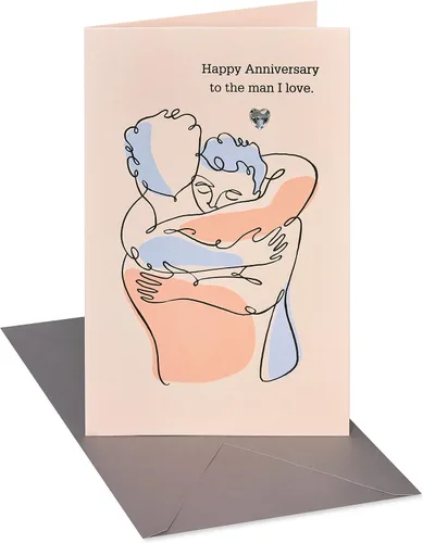 Vista 7 de American Greetings Tarjeta de aniversario para marido de parte del marido (Know Your Love)