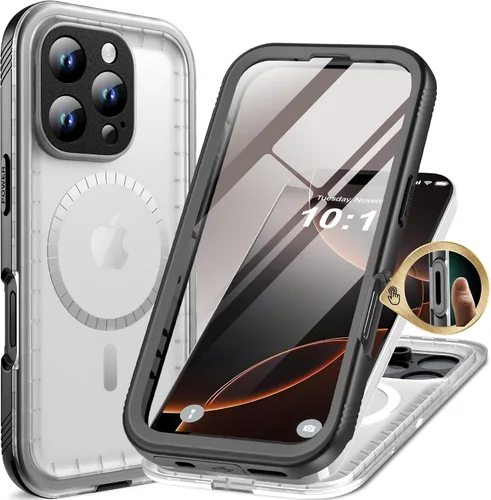 Vista 89 de Cozycase TOP - Funda impermeable militar IP68 para iPhone XR, resistente 360 a prueba de golpes, cuerpo completo, con protector de cámara