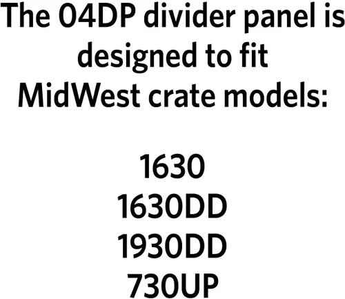 Vista 2 de MidWest Homes for Pets Panel divisor para jaula de perros de 30 pulgadas para jaulas de mascotas, ajusta el espacio habitable, se adapta a