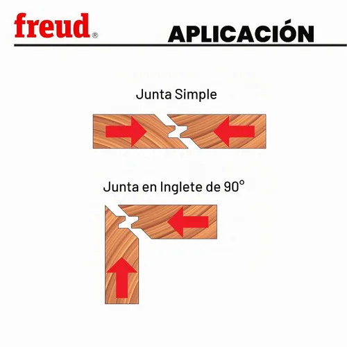 Vista 6 de Broca encaminadora Freud 99–001 1/2-pulgadas a 1–1/4 pulgadas con vástago 1/2 pulgada