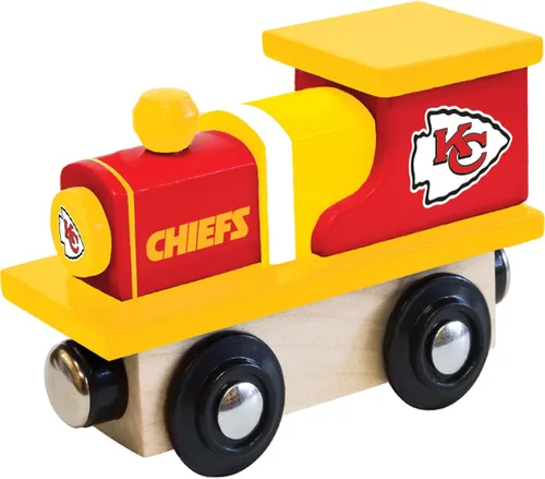 Vista 20 de MasterPieces NFL San Francisco 49ers - Tren de juguete de madera real, para mayores de 3 años, color negro