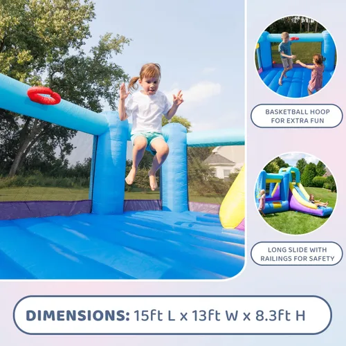 Vista 11 de Castillo hinchable Bounceland Pop Star.