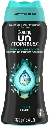 Vista 19 de Downy Unstopables - Perlas potenciadoras de aroma de lavandería para lavadora, exuberante, 10 onzas (paquete de 4)