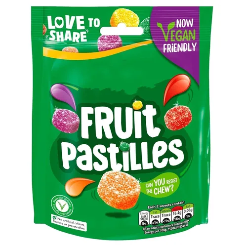 Vista 3 de Rowntree - Bolsa para pastillas de frutas, 5.04 oz (paquete de 6)