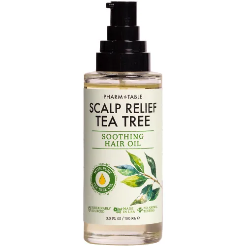Vista 6 de PHARM TO TABLE Aceite para el cabello Pro-Growth de Biotina Espesante 3.4 fl oz