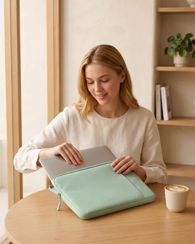 Vista 7 de ProCase Funda para laptop de 15 pulgadas para MacBook Air/Pro de 15 pulgadas M5/M4/M3/M2, Surface Laptop Ultra 15, funda delgada de viaje