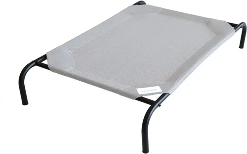 Vista 21 de Coolaroo Cama elevada y refrescante para perros, para interiores y exteriores, tamaño mediano, gris oscuro (Gunmetal)