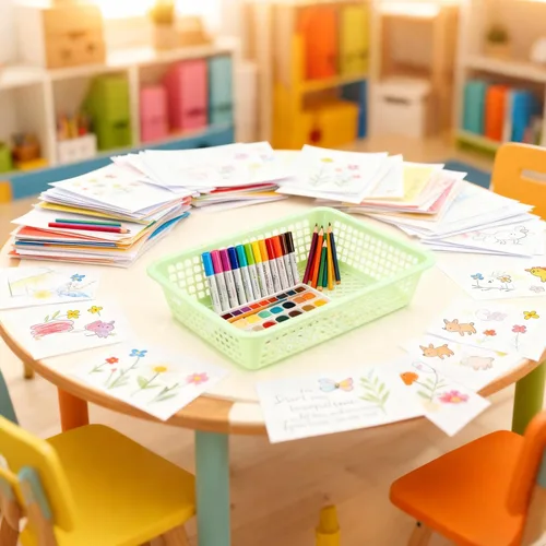 Vista 6 de 20 cestas de malla de plástico de 13.5 x 10 x 3 pulgadas, cesta de plástico colorida, cestas para profesores para aula, pequeñas cestas de plástico