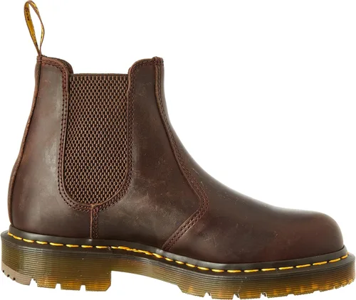 Vista 6 de Dr. Martens, Botas de servicio unisex 2976 antideslizantes, cuero industrial de grano completo