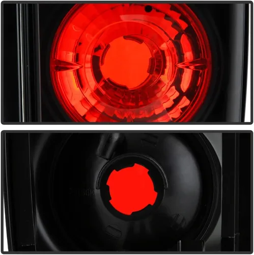 Vista 5 de ACANII - Para negro 1998 1999 2000 2001 2002 2003 2004 Nissan Frontier luces traseras lámparas luces traseras izquierda+derecha