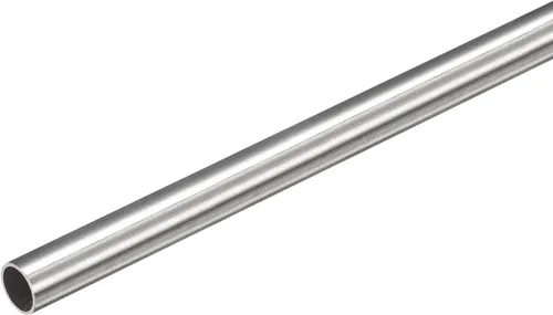 Vista 17 de uxcell Tubo capilar del acero inoxidable 304, tubería gruesa del metal de la longitud de la pared de 820.2 ft m del OD 18.0 ft m x 0.7 ft m