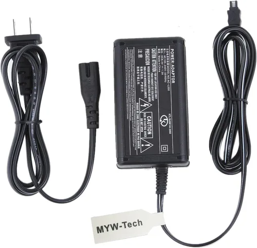 Vista 2 de Cargador adaptador de CA CC compatible con Canon 5.3V 1.5A 5.3Volt (no compatible con otros modelos) videocámara grabadora de cámara de video DC-in