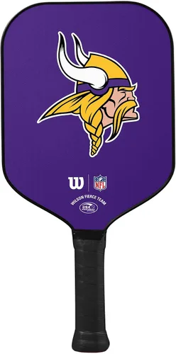 Vista 7 de Wilson NFL Collection - Palas de pickleball Fierce Team, tamaño de agarre 2-4 1/4 pulgadas