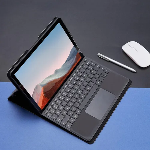 Vista 8 de Omnpak Microsoft Surface Pro 7 Funda, Funda Protectora para Surface Pro 7 Plus de 12.3 Pulgadas, Surface Pro 7, Surface Pro 6, Pro 5, Pro 4