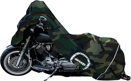 Vista 18 de Funda Resistente Pequeña de 250cc para Motocicleta - Fundas Impermeables para Motocicletas para Almacenamiento al Aire Libre - Funda Impermeable