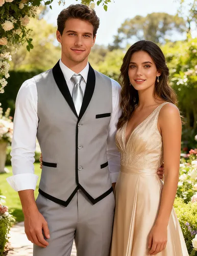 Vista 3 de COOFANDY Chaleco de traje para hombre, ajustado, formal, de negocios, chaleco casual para boda