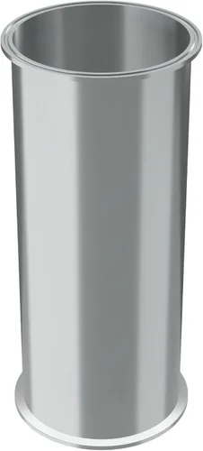 Vista 15 de HFS (R) 1,5 "Sanitaria Tri Clamp Spool 2" Longitud Acero inoxidable 304 Tubería redonda