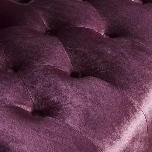 Vista 9 de Christopher Knight Home GDFStudio Leona Modern Glam - Sofá biplaza de terciopelo copetudo, pasas y marrón oscuro