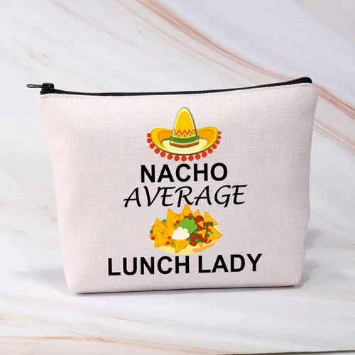 Vista 4 de BDPWSS Almuerzo Señora Cosméticos Bolsa Almuerzo Señora Regalo de Apreciación Para Almuerzo Personal Almuerzo Ayudante Cafetería Trabajador Bolsa