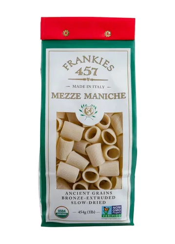 Vista 5 de Frankies 475 Pasta Artesanal Busiate - Auténtica Pasta Italiana Premium Hecha a Mano - Importada de Italia - Verificada Sin GMO - Certificada