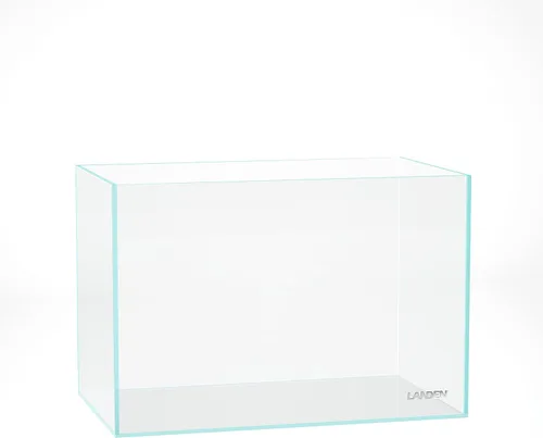 Vista 26 de LANDEN 25C 3.7 Galones Cubo Tanque de Acuario Sin Montura de Hierro Bajo, W9.84×D9.84×H9.84 pulg(25x25x25cm) 5mm de Grosor con Almohadilla