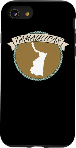 Vista 8 de Funda para iPhone 12 Mini Camiseta de Mapa de Tamaulipas Patrimonio Mexicano