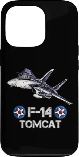 Vista 10 de Vintage F-14 Tomcat Fighter Jet Aviación Militar Estuche de Regalo para iPhone 17