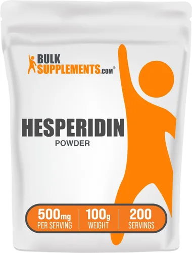 Vista 8 de BulkSupplements. com Hesperidin Powder - Suplemento de Hesperidina, Hesperidina 500mg - Suplemento herbario, vegano y sin gluten, 500 mg por