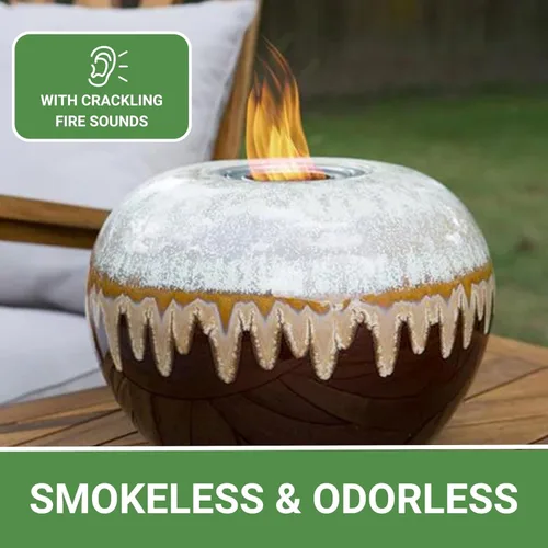 Vista 8 de Echo Valley EchoFlame - Combustible de gel para chimeneas interiores y exteriores (paquete de 12)