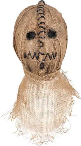 Vista 4 de Horror Scarecrow Masques Sack Skull Mask Costume Accessory