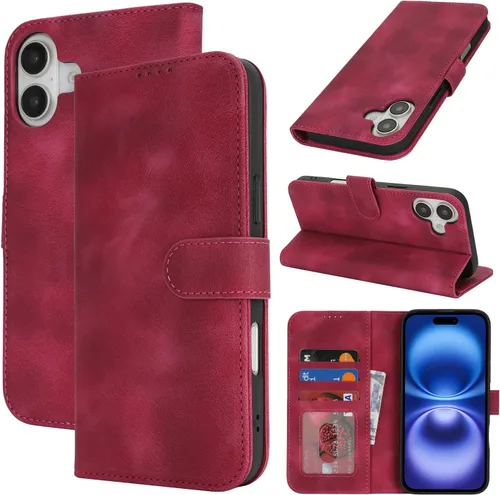 Vista 33 de Funda tipo cartera para iPhone 8 Plus iPhone 7 Plus con tarjetero para iPhone 8 Plus, funda tipo cartera para mujeres y hombres, de piel sintética