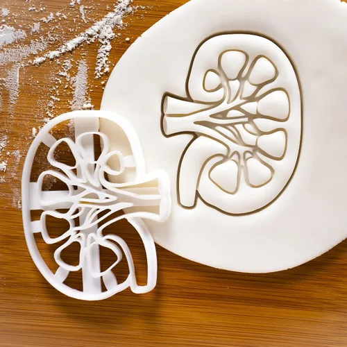 Vista 2 de Cortador interno de galletas de riñón, 1 pieza - Bakerlogy