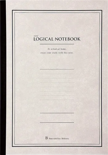 Vista 7 de Nakabayashi Logical Classic - Cuaderno (5 piezas)