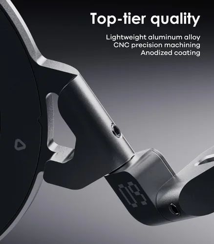 Vista 5 de Aulumu G09 Anillo Magnético de Agarre Rotación Omnidireccional Compatible con MagSafe Construcción de Aleación de Aluminio Conexión Negro