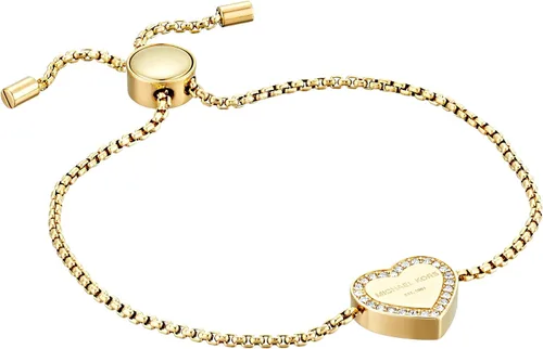 Vista 25 de Pulsera de oro Michael Kors para mujer; Pulseras; Joyería para mujer Deslizador de barra de pavé