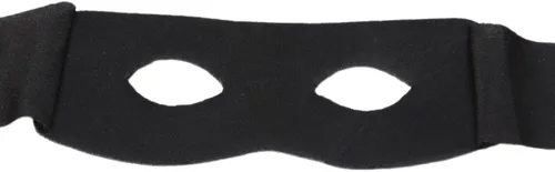 Vista 3 de WINBOB Máscara de ojos Highwayman Robber Fancy Dress Black Bandit Thief Costume Mask
