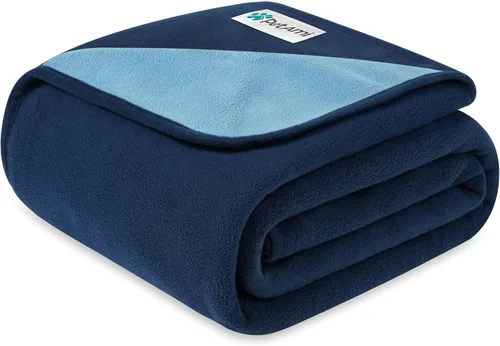 Vista 15 de PetAmi Manta Impermeable para Mascotas Cama para Perros Funda de Sofá para Muebles, Reversible Lavable Forro Polar Suave
